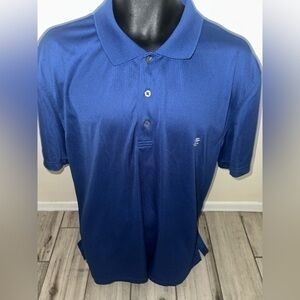Men’s used blue Izod Golf polo shirt size XXL 2XL